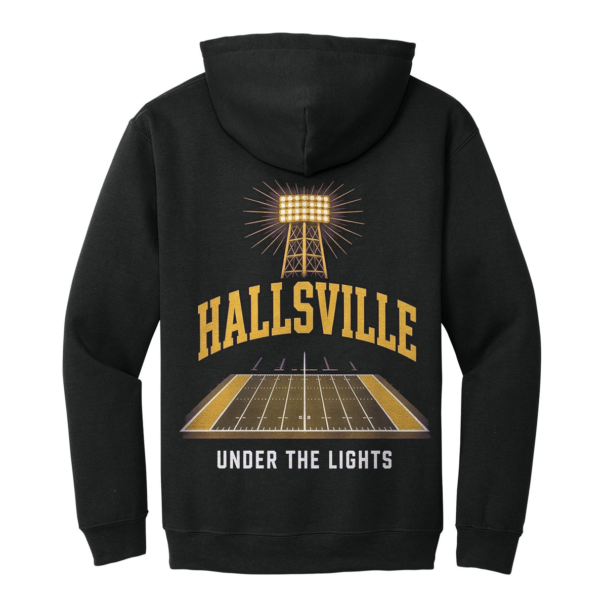 Hallsville Under the Lights Hoodie - Black